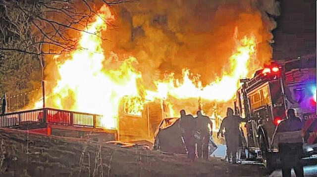 The cause of the fire that claimed a local firefighter and his wifes home Sunday night has not been released.
Courtesy photo