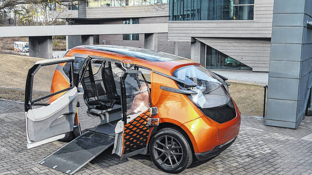 Automotive engineering students worked to make the Deep Orange 11 car environmentally, economically and socially sustainable.
Courtesy of Clemson University