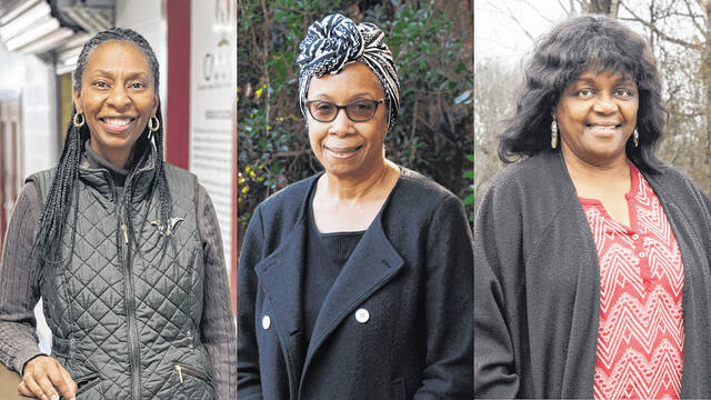 Angela Agard, left, Rhondda Thomas, center, and Shelby Henderson.
Courtesy photo