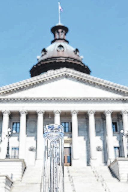 A rain gauge is about all volunteers need to help track rainfall in SC.
File photo
