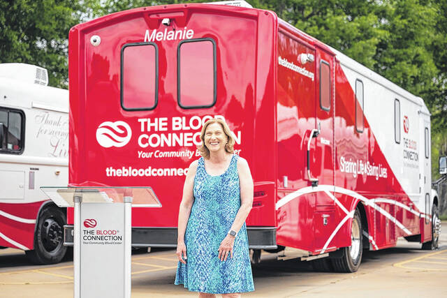 TBC officially unveiled and dedicated its newest bloodmobile, affectionately named Melanie.
                                 Courtesy of TBC
