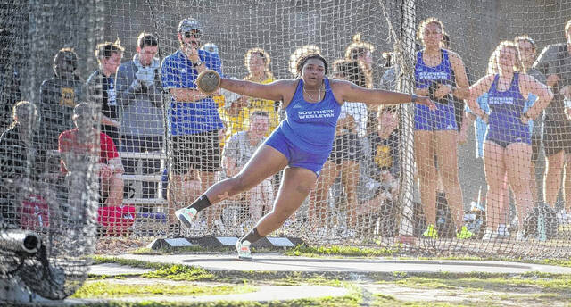 In the discus, Adrionna Coleman finished in sixth as she threw the discus 40.58 meters.
John Bolton