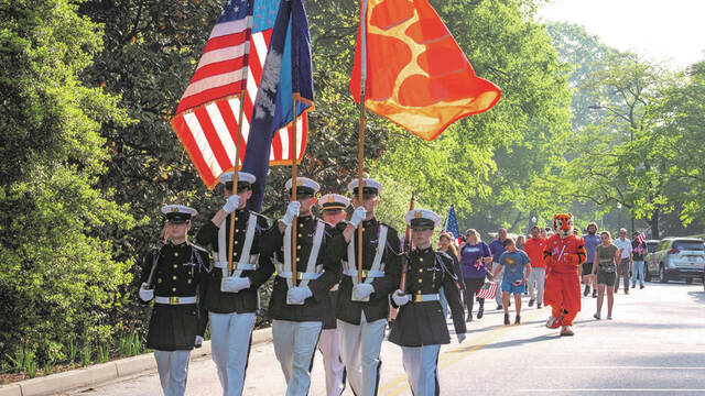 The event is held annually on Saturday prior to Clemsons spring football game as a celebration of those who have served and made the ultimate sacrifice as members of the United States armed forces.
                                 Courtesy photo