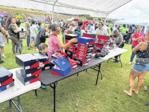 Free school gear, Davis and golf outing