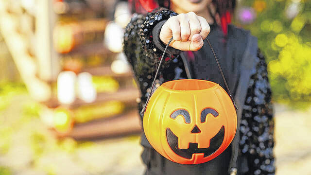 Trick-or-treating gained steam throughout the 1950s, with endorsements by major candy companies.
                                 Courtesy photo