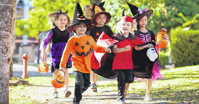 By 1927, more and more children were uttering tricks or treats to solicit candy from their neighbors.
                                 Courtesy photo