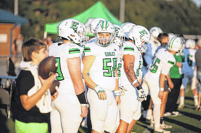EHS sidelines.
Mark Beery | The Easley Progress