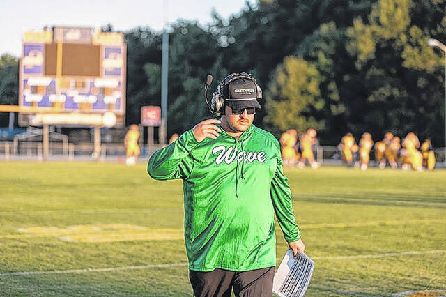 EHS Football Coach Sam Houston.
Mark Beery | The Easley Progress