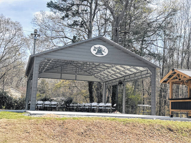 The pavilion at The Bel Short Course
Jeff Holt / The Easley Progress