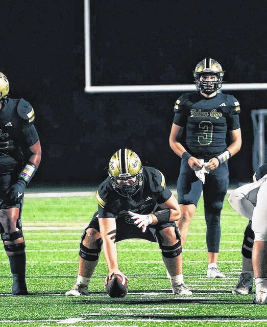 Former Daniel High School quarterback Grayson Clary gets ready to make a play last season.
                                 Photo Submitted / The Easley Progress
